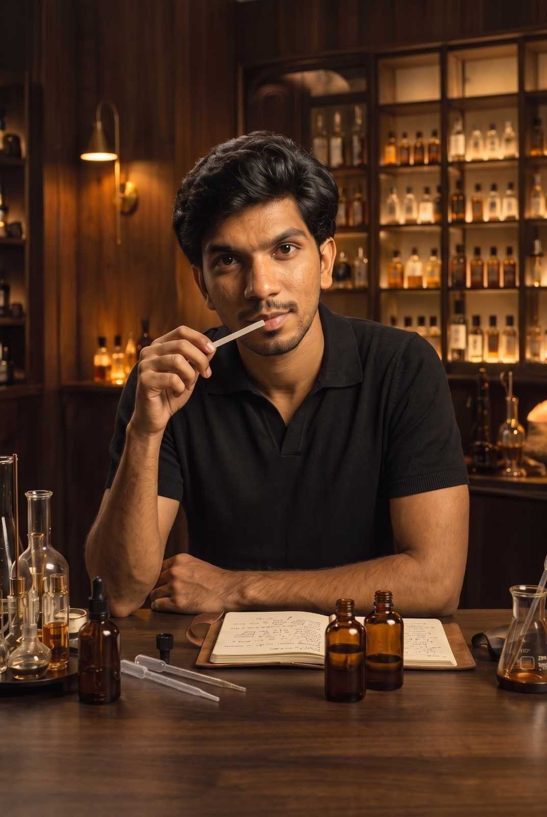 Badhri, Founder and Perfumer of Snifmist